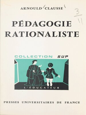 cover image of Pédagogie rationaliste